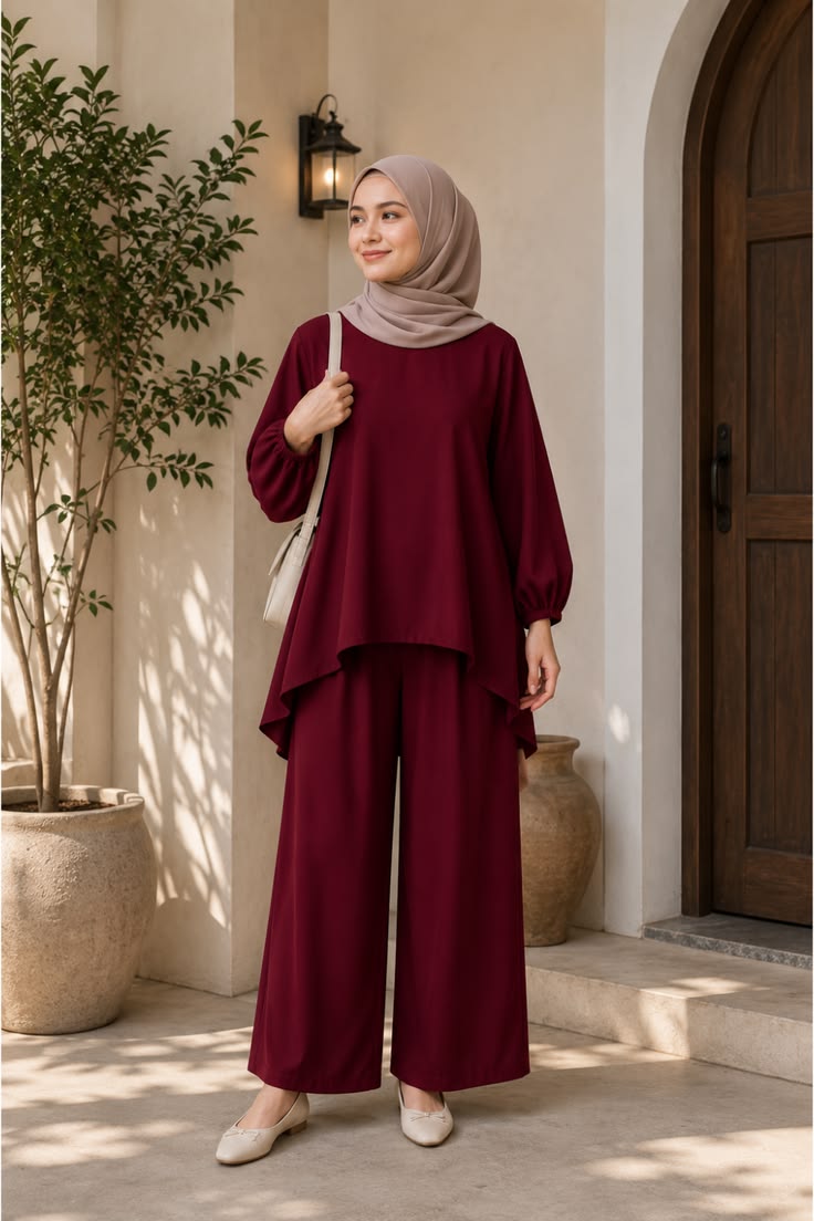 مجموعة عنابي فاخرة